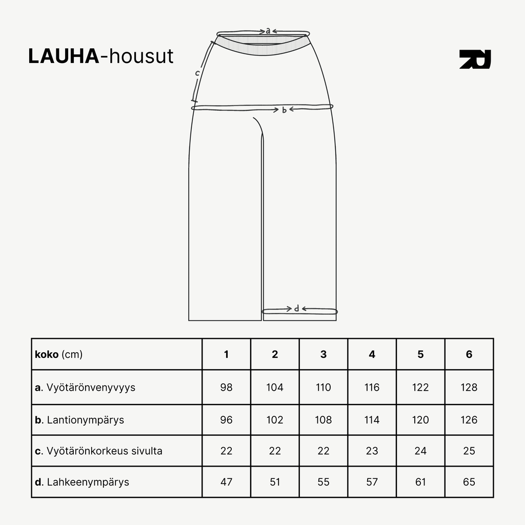 LAUHA-housut